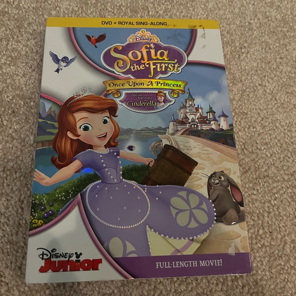 Sofia the First Sing a long movie- DVD